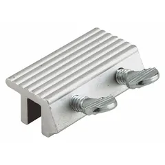 This sliding window lock from PRIME-LINE is designed for use on sliding doors and windows. It measures 1/2 inch in height and 1/2 inch in width, providing a compact security solution to restrict movement and help prevent unauthorized entry.