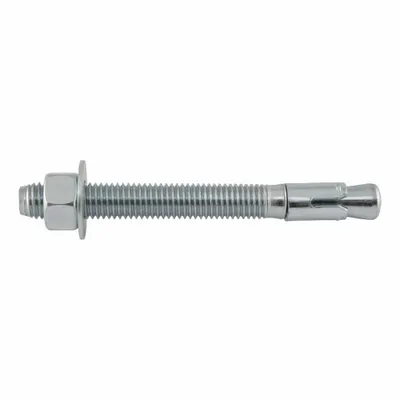 DEWALT 5/8" x 6" Steel Wedge Anchor, Zinc Plated, 25-Pack (7434SD1USA-PWR) - Steel Wedge Anchors