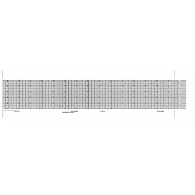 GRAPHIC CONTROLS Roll Paper Strip Chart: Roll Paper Strip Chart, 4 3/4 in Strip Chart Wd - Strip Chart Paper Compatible with Eurotherm Chessell