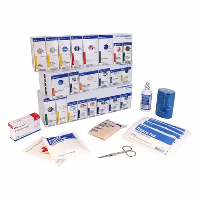 FIRST AID ONLY Complete Refill or Kit: 239 Components, 50 People Served - Complete First Aid Kit Refills