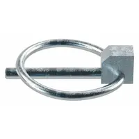 Lynch Pin,3/16in dia,1 1/4in L,PK10: Inch, 1 1/4 in Usable Lg, 3/16 in Shank Dia, Without Chain (MPN WWG-LPZ-187-1250)