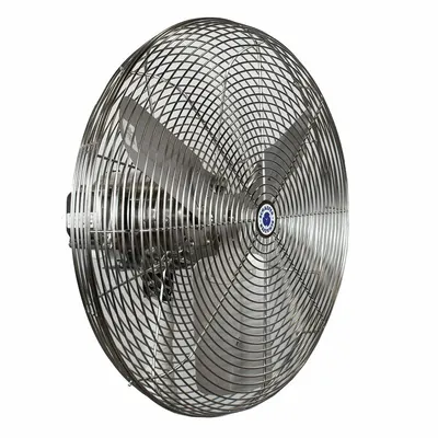 SCHAEFER Fan Head: 24 in Blade Dia, 1 Speeds, 115/230V AC, 1/4 hp Motor - Washdown-Rated Industrial Fan Heads