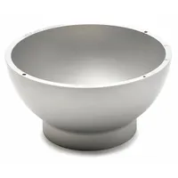 Hemispheric bowl accessory designed to support flasks on VELP SCIENTIFIC ARE model magnetic stirrers and hot plates. Provides a stable, concave surface for round-bottom flasks during stirring or heating applications