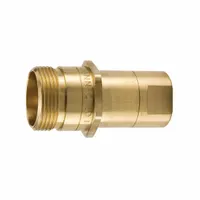 PARKER Nipple: 1 in Coupling Size, 1"-11 1/2 Thread Size, 189.27 lpm Max Flow Rate, -40 to 250 Deg F (MPN 6105-16)