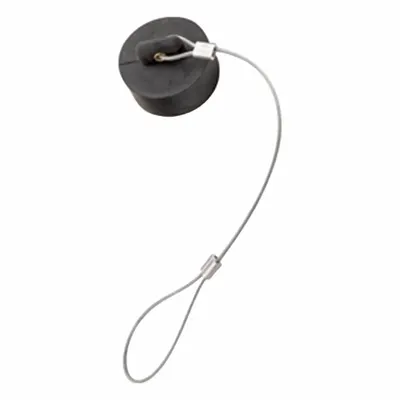 LEVITON Protective Cap: Black, Compatible with Series 49 - Caps for Single-Pole Receptacles