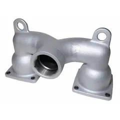 Aluminum outlet manifold with 3-inch connection size. Distributes compressed air or other gases from a single inlet to multiple outlets in industrial pneumatic systems. Suitable for use in manufacturing plants, workshops, and automation lines.