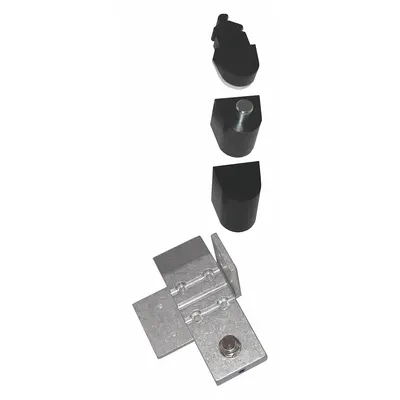 KABA ILCO Center-Hung Pivot Hinge, Aluminum, 1 3/16 in Leaf Height - Center-Hung Pivot Hinges