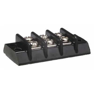 OEM Barrier Terminal Strip: 3 Poles - Surface Mount Barrier Strips