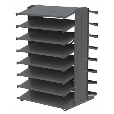 AKRO-MILS APRD18 Metal Stationary Pick Rack - Metal Stationary Pick Racks Without Bins