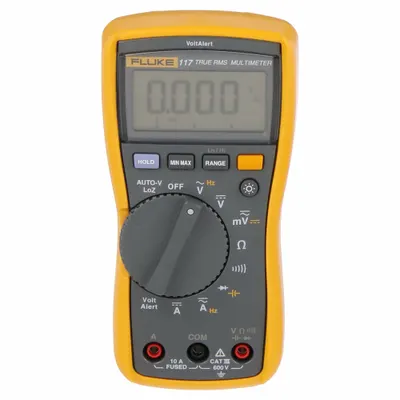 FLUKE Digital Multimeter: Avg, CAT III 600V, 10 A Max AC Current Measurement - Advanced Feature Multimeter Kits