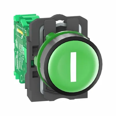 SCHNEIDER ELECTRIC Wireless Push Button Transmitter: 22 mm Panel Mounting Size - Non-Illuminated Panel-Mount Push Buttons with Transmitters