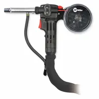MILLER ELECTRIC Spool Gun: Spoolmate 3035, 150 A Max Amperage, 0.035 in, 20 ft Cable Lg (MPN 195016)