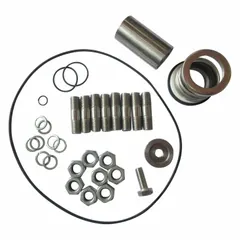 This seal kit and gasket set includes an O-ring for servicing straight centrifugal pumps. Compatible with Dayton centrifugal pumps, model 12A076. Used to replace worn seals in industrial water circulation, HVAC, and process fluid applications.