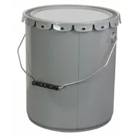 Concrete mixing bucket with 5-gallon drum capacity. Designed for use with a mixer, compatible with manufacturer number H-1691. Suitable for small-scale concrete mixing in construction and laboratory settings