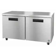 Undercounter freezer with 17.6 cu ft capacity and thermostatic control. Operates on 115V AC. Suitable for commercial kitchens, laboratories, and industrial facilities requiring frozen storage of ingredients, samples, or supplies.