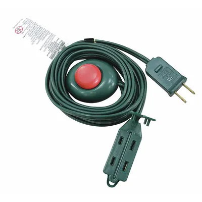 OEM Foot Switch Extension Cord: Indoor Use - Indoor Extension Cords with Multiple Outlets