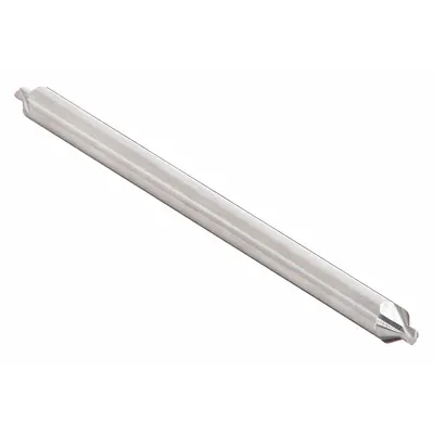 OEM Center Drill: Plain Type, #8, 60°, 6 in Overall Lg, Carbide - Plain-Tip Center Drills