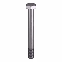 Grade B8 heavy hex bolt, 5/8"-11 thread size, 6 inches long, plain finish. Manufactured from stainless steel conforming to ASTM A193. Dimensional standard ASME B18.2.1. Pack of 5. Suitable for high-temperature and high-pressure applications such as flanged connections and pressure vessels.
