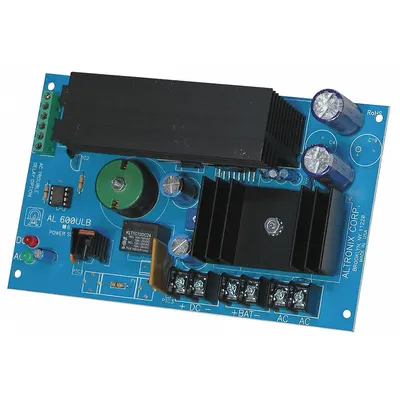 ALTRONIX AL600ULB Power Supply Board, 28V AC Input, 12VDC/24VDC @ 6A Output - Power Supply Boards