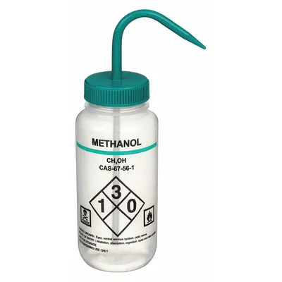 OEM Wash Bottle: 500 mL - Wide Mouthed Standard Spout Wash Bottles