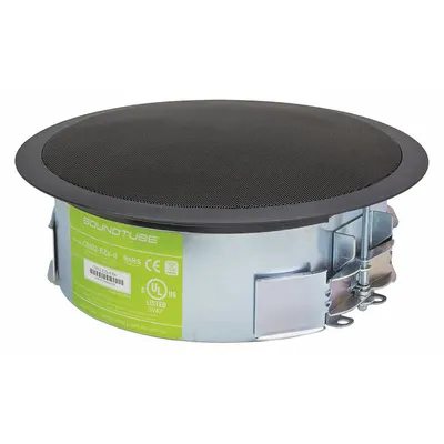 SOUNDTUBE In-Ceiling Speaker: Passive, 2-Way, 16 ohm Impedance, 11 3/4 in Overall Wd - Ceiling-Mount Speakers