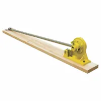 KRAFT TOOL Rebar Bender/Cutter: 180° Bend Angle, 5/8 in Compatible Rebar Dia - Max, 66 in Overall Lg (MPN GG725)