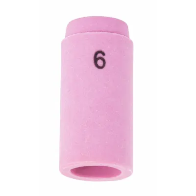 LINCOLN ELECTRIC Standard Nozzle, Alumina, No. 6, 13N10 - Standard Nozzles
