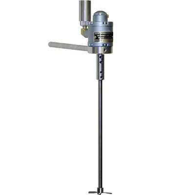 ARROW MIXING PRODUCTS Laboratory Mixer: Top, Clamp/Stand, 1/4 in Male NPT Inlet, NPT, 4 Blades - Air-Powered Propeller Mixers