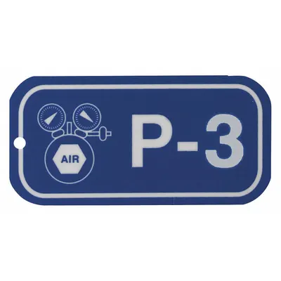 BRADY Lockout Tag: None/ No Header, P-3, Polystyrene, English, Plastic (MPN 105656) - Safety