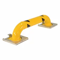 VESTIL Machine Guard: Mid-Rail Not Included, 9 in Top Rail Ht, 5/8 in Mounting Hole Dia, Guardrail (MPN LPRO-RF-36-9-4)