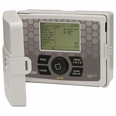 HYDRORAIN Wall-Mounted Controller & Timer with Battery Backup - Controllers, Timers & Sensors