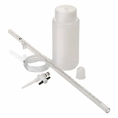NALGENE Automatic Fill Buret: 25 mL, ±0.60 mL, E287, Acrylic, 14 mm Body Dia - Plastic Burets