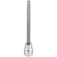 WESTWARD Socket Bit: 1/4 in Drive Size, Hex Tip, 7/32 in Tip Size, 4 3/4 in Overall Lg, Fixed Insert