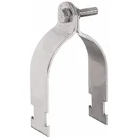 Conduit Support Strap: 316 Stainless Steel, Polished, 2 1/2 in Conduit Trade Size (MPN S62500SC00)