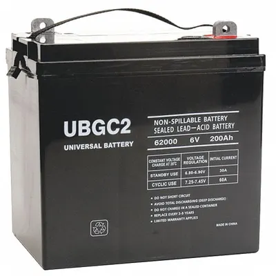 OEM Sealed Lead Acid Battery: 6V DC - AGM Sealed Lead Acid Batteries