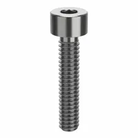 Socket Head Cap Screw: 1/4"-20 Thread Size, 1 1/4 in Lg, Std, Plain, Stainless Steel, 18-8 (MPN ZSQ60114C20)