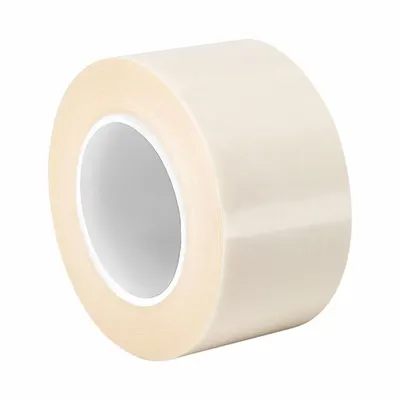 TAPECASE Film Tape: 3 in Wd, 36 yd Lg, 21.5 mil Thick, Acrylic, Polyolefin Film - UHMW Slick Surface Tape