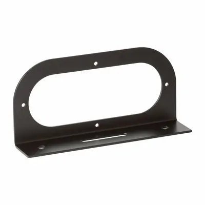 GROTE Oval Lamp Mounting Bracket, Steel, 8 1/4 in Lg, 1 3/4 in Ht, 4 1/16 in Wd - Vehicle Light Mounts & Brackets