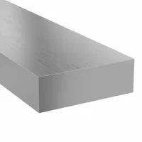 This flat bar is made from wear-resistant 4142 alloy steel with a mill finish. It measures 1 1/4 in wide by 36 in long with a thickness of 0.375 in and a tolerance of ±0.001 in. The bar is heat treatable for custom hardness and includes a Material Certificate with Lot Number for traceability. Commonly used in tooling, jigs, and machine components requiring high strength and wear resistance