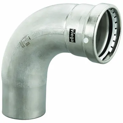 VIEGA MEGAPRESS Stainless Steel Press Elbow Fitting - Stainless Steel Press Fittings