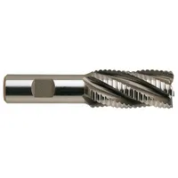 YG-1 Roughing End Mill: Cobalt, 4 Flute, Coarse Pitch, 11/16" Mill Dia, 1-5/8" LOC, 3-3/4" OAL (MPN 60348)