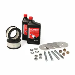 This air compressor parts kit is intended for routine servicing of compatible INGERSOLL RAND compressors. It includes essential components to support continued compressor performance. The kit is identified by manufacturer part number 47853635002-R and model references SS5 and SS5L5.