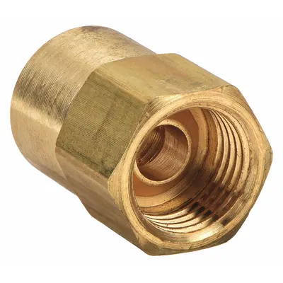 PARKER 46IFHD-4-2 Standard Brass Inverted Flare Tube Fitting - Standard Brass Inverted Flare Tube Fittings