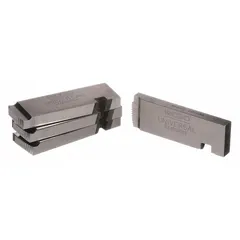 Stainless steel pipe die for threading 1/2 in to 3/4 in pipe with right-hand NPT threads. Designed for use with Ridgid Machine Universal Heads in plumbing, HVAC, and industrial piping applications.