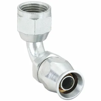 AEROQUIP FC9171-1212S Brass/Steel Reusable Hydraulic Hose Fitting - Brass/Steel Reusable Hydraulic Hose Fittings