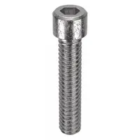 Socket Head Cap Screw: 1/4"-20 Thread Size, 1 1/4 in Lg, Std, NL-19, Stainless Steel, 18-8, 10 PK (MPN FB3SCAPS1420114P10)
