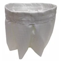 Cloth sleeve filter for Nilfisk 118EXP and A15EXP shop vacuums. Supports wet and dry debris pickup. Standard replacement filter for industrial canister vacuum applications