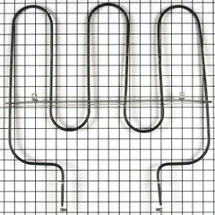 OEM replacement broil element for Whirlpool ovens. Provides top heat for broiling and browning. Used in residential kitchen ovens.