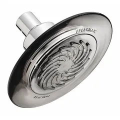 This fixed showerhead from the Reaction S-4002 series delivers a single spray pattern at a flow rate of 1.5 gpm. Constructed of plastic, it is suited for commercial and industrial washroom applications where consistent low-flow water delivery supports conservation efforts.