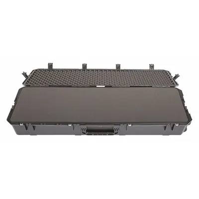 SKB Protective Case: 16 in x 56 in x 9 in, Solid, Black, 2 Wheels - Standard Long Cases